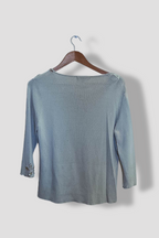 Vintage Frank Saul women cream medium blouse