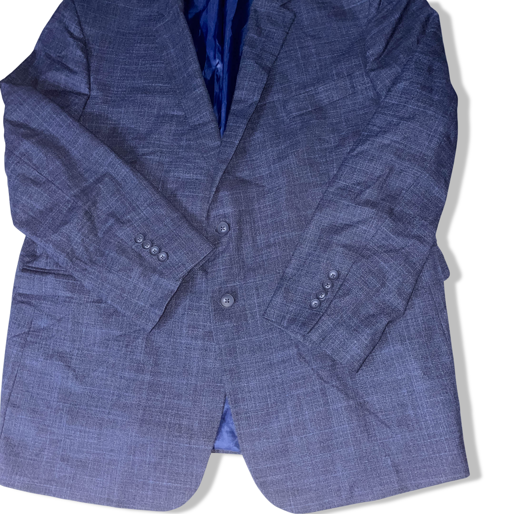 Vintage mens plaid casual grey oversize blazers XXL