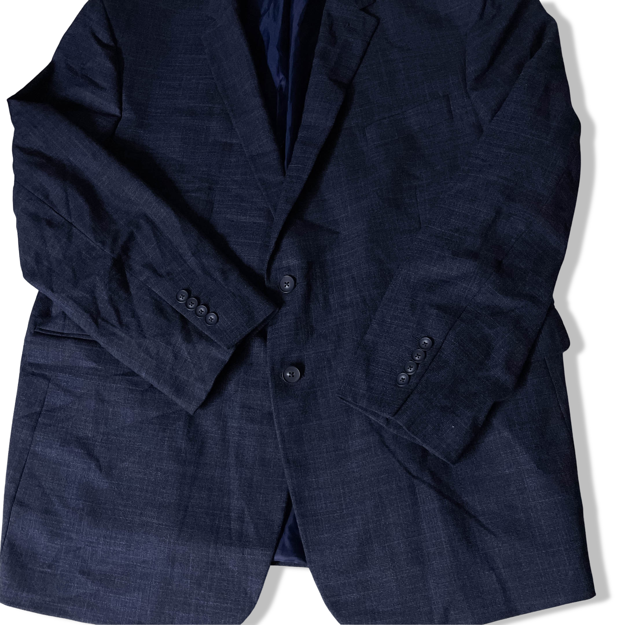 Vintage mens plaid casual grey oversize blazers XXL