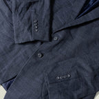 Vintage mens plaid casual grey oversize blazers XXL