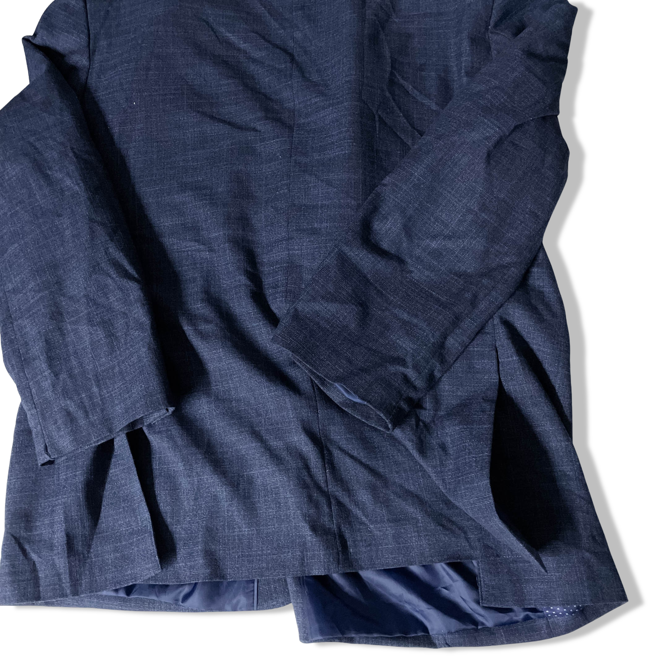 Vintage mens plaid casual grey oversize blazers XXL