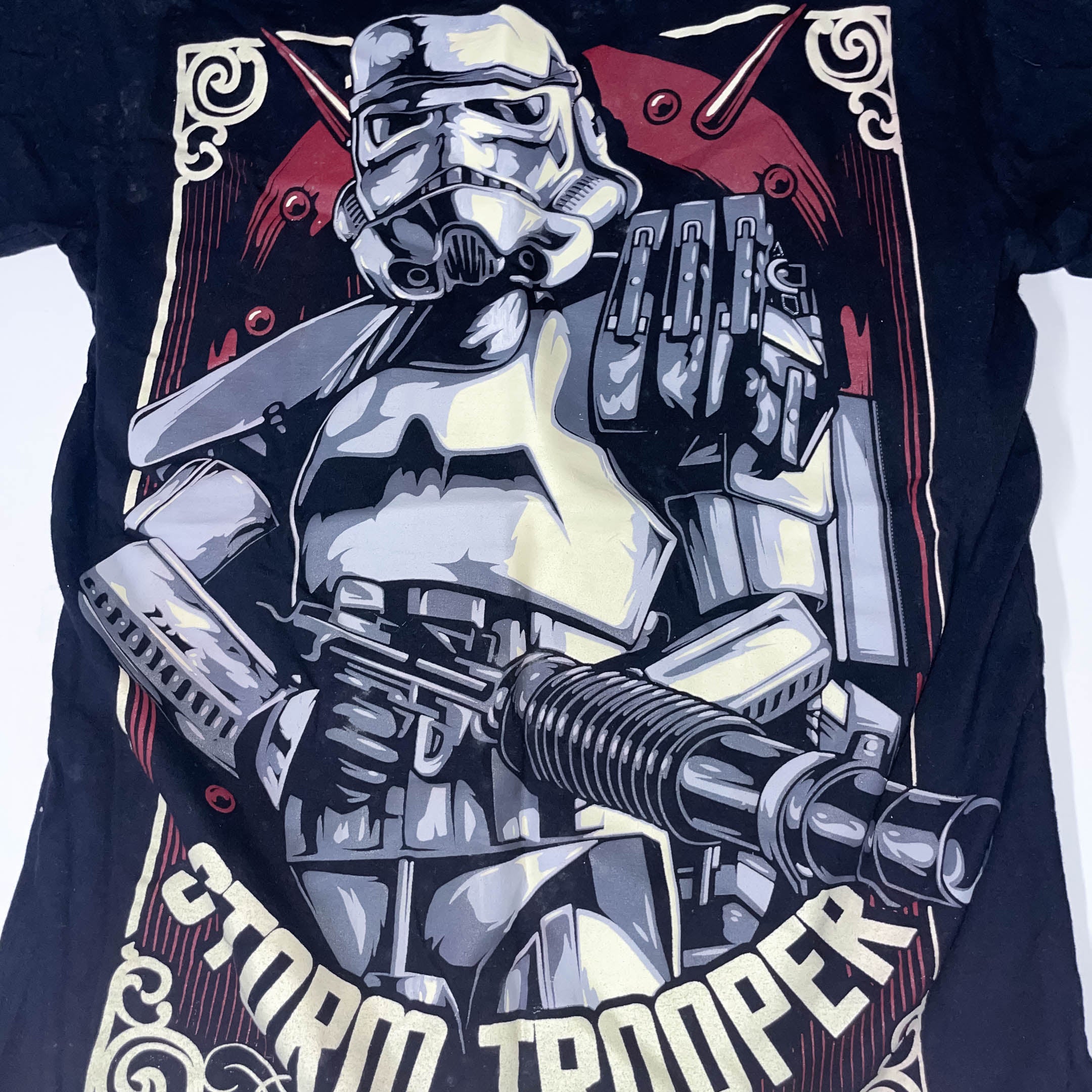 VINTAGE STAR WARS STORM TROOPER NEW TYPE SYSTEM HIGH QUALITY BLACK