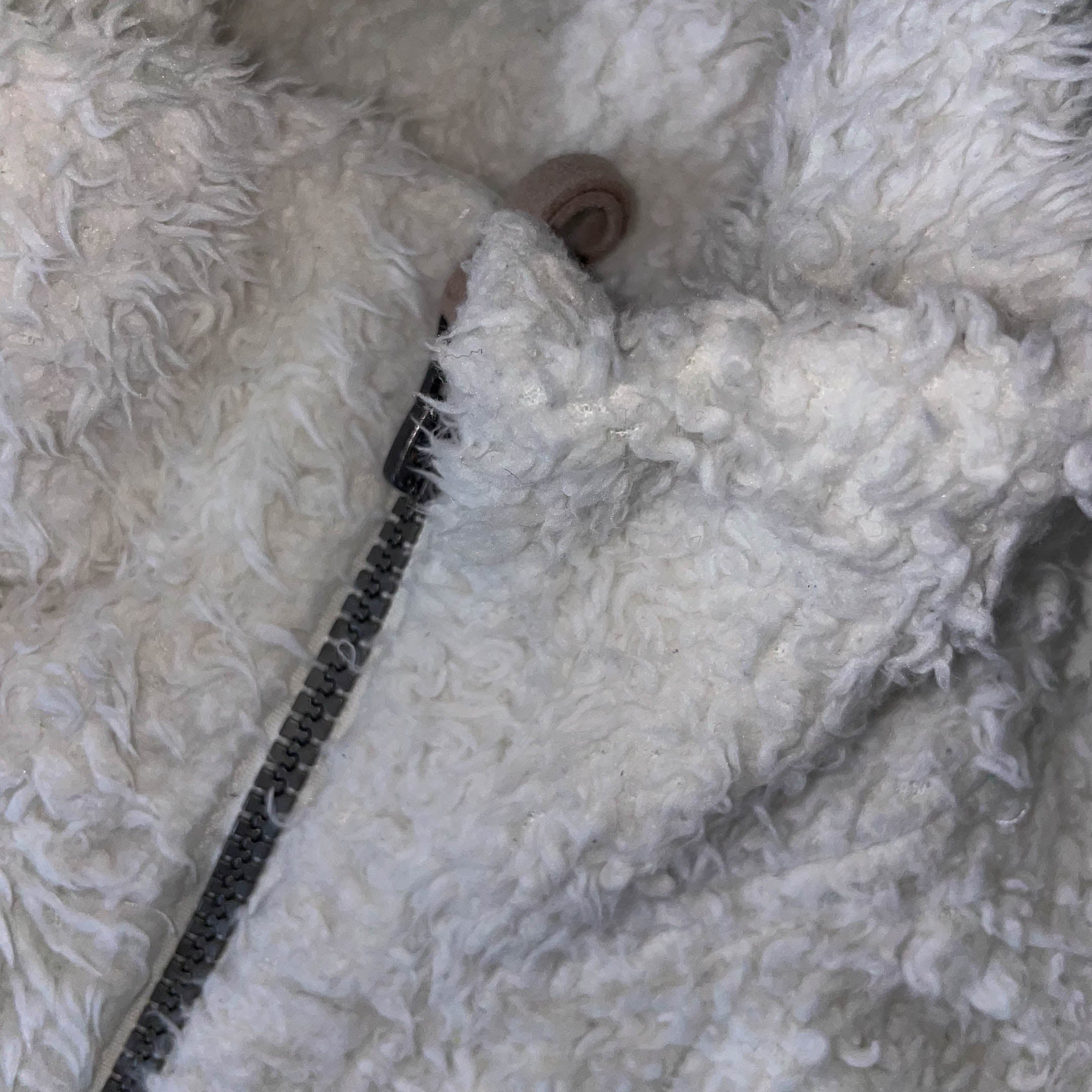 Vintage Mckinley Icebreaker fleece white sleeveless full zip jacket in XS|3717