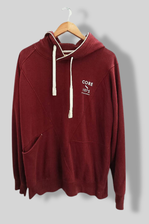 Vintage Jack & jones core mens brown hoodie size XXL