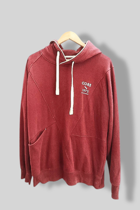 Vintage Jack & jones core mens brown hoodie size XXL