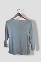 Vintage Frank Saul women cream medium blouse