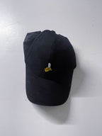 Mens Black Banana print baseball cap
