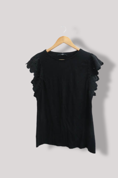 Womens black Y2k sleeveless top size 16