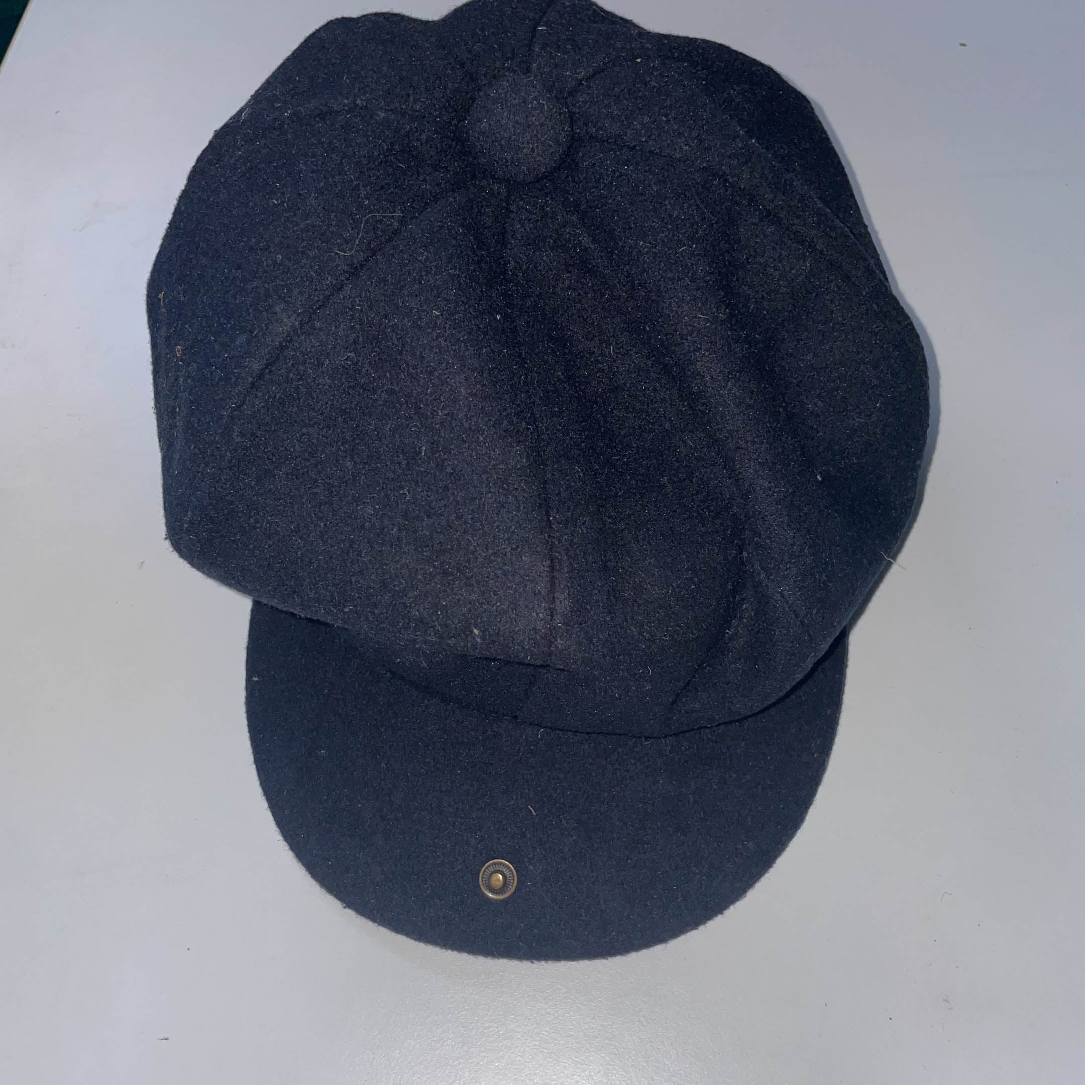 Vintage blue major military cap