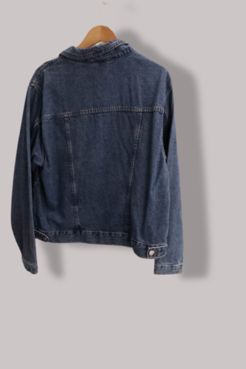 Vintage Denim blue womens jacket XL