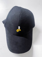Mens Black Banana print baseball cap