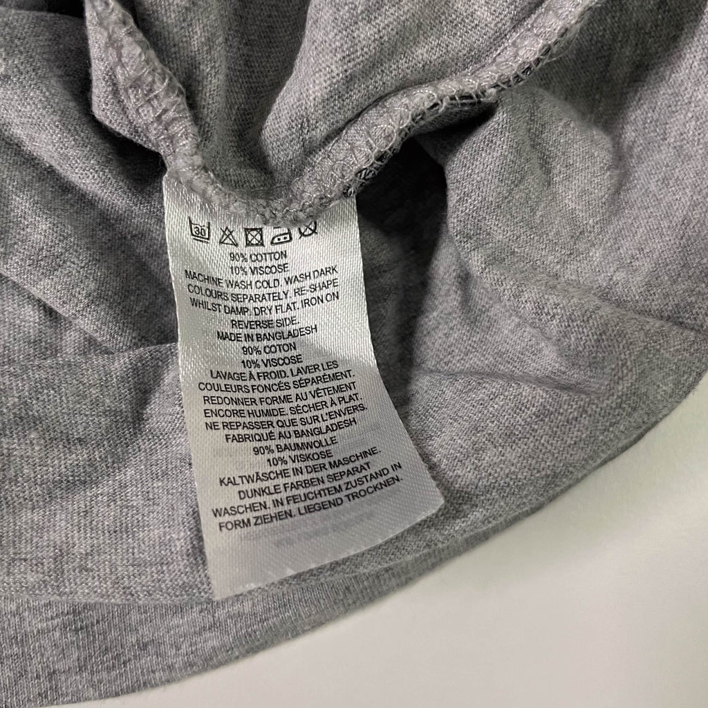Vintage Men's French Connection grey small tees with front pocket| S| SKU 3678