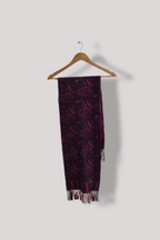 Vintage Purple pattern cashimina paisley scarf