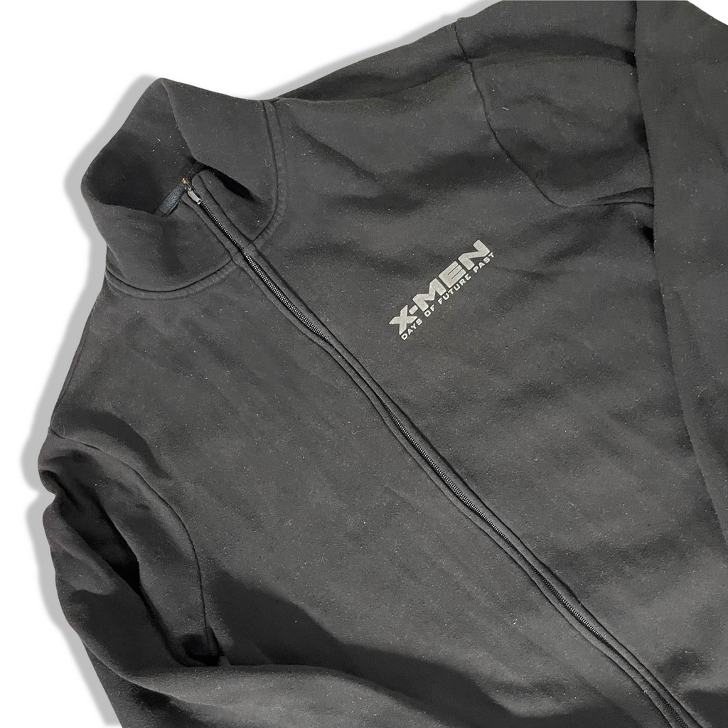 Vintage Xmen days of future past mens full zip black large jacket| L| SKU 3679