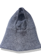 Zara man grey cashmere beanie hat