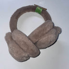 Vintage womens cream faux fur rabbit winter earmuff