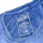 Vintage Diesel jeans round sleeveless cotton mens medium blue tees