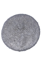 Vintage Knitted cream womens zara beret