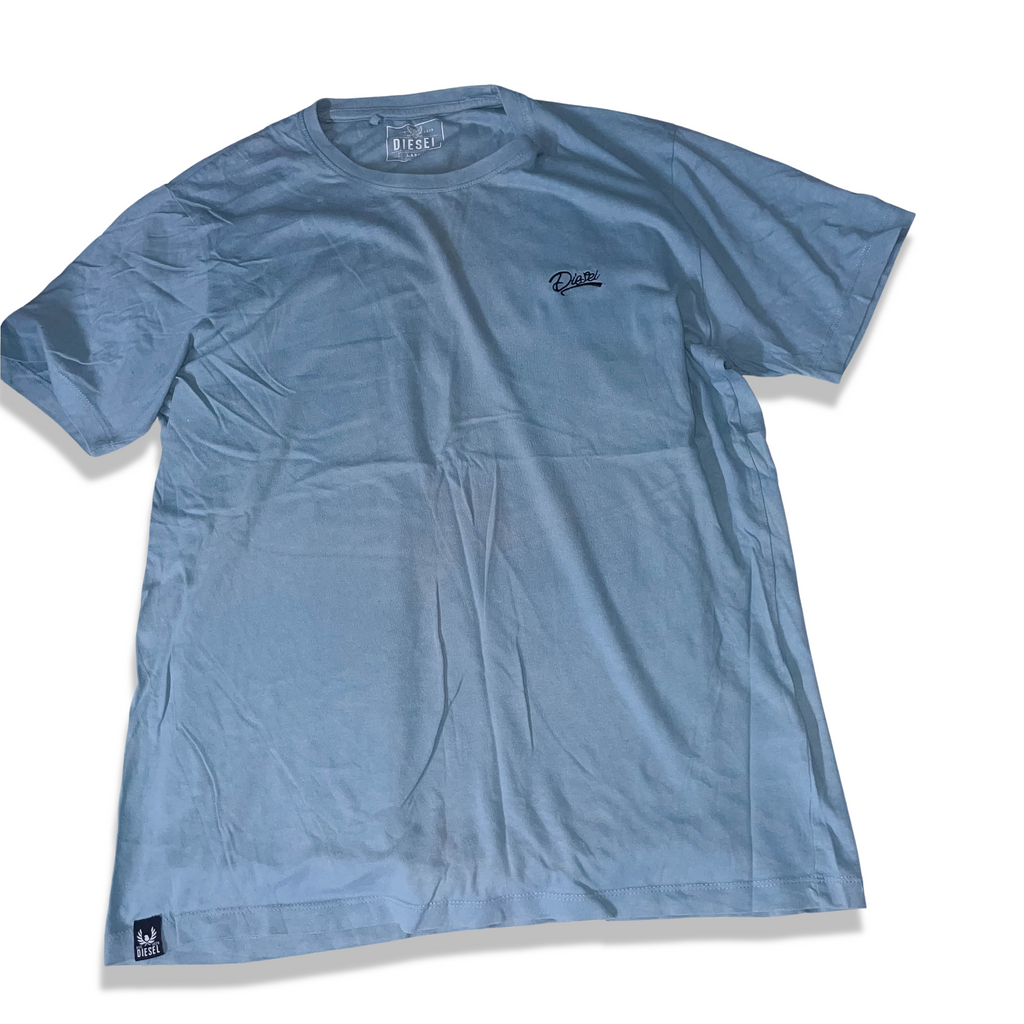 Vintage Diesel Green washed cotton mens large tees