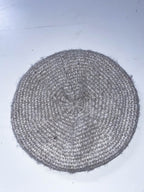 Vintage Knitted cream womens zara beret