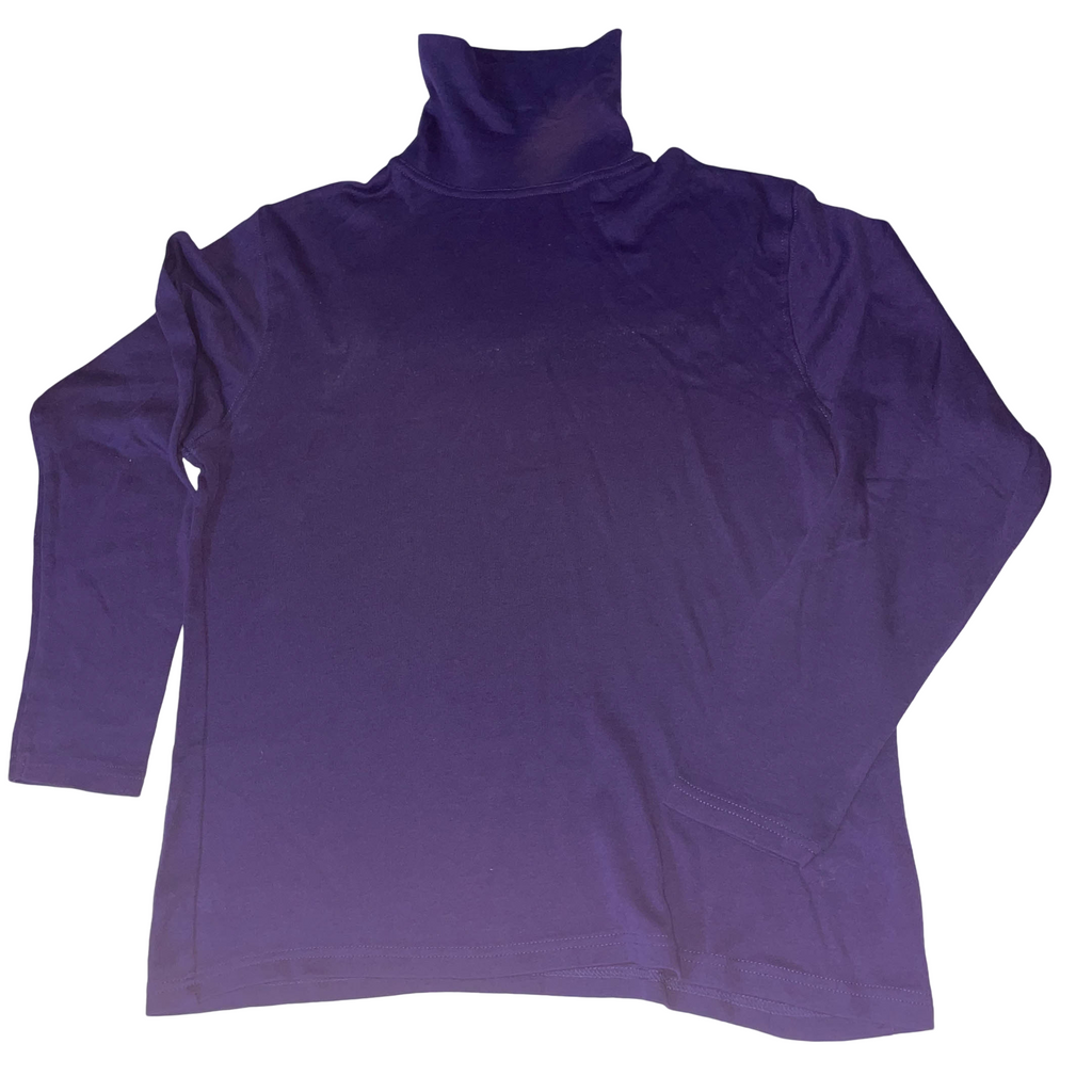 Vintage James Pringle purple turtle neck jumper in S/M | L 25 W 20| SKU 3722