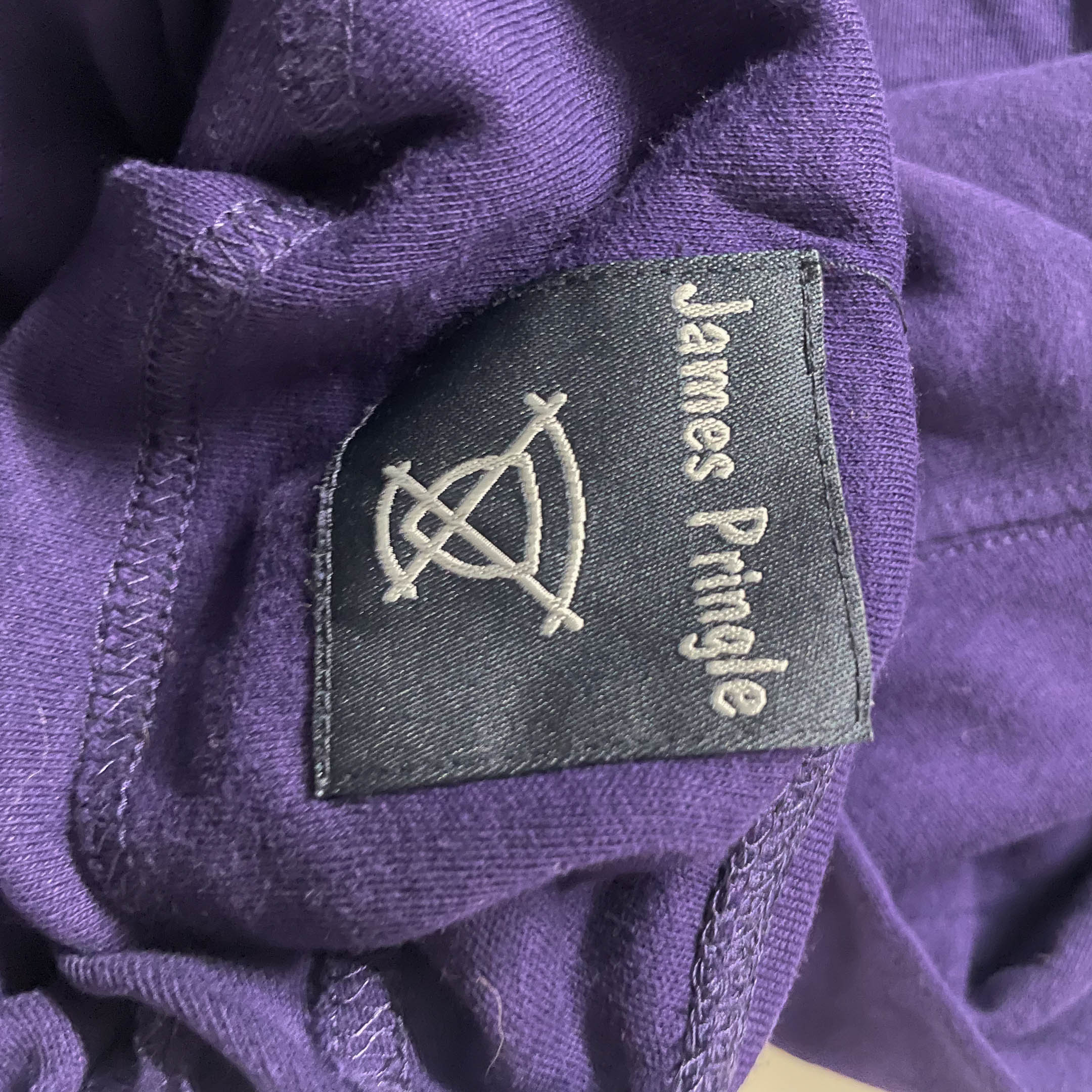Vintage James Pringle purple turtle neck jumper in S/M | L 25 W 20| SKU 3722