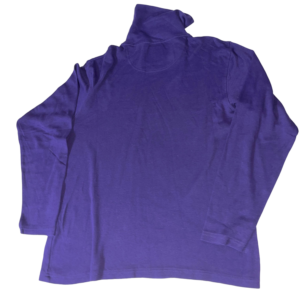 Vintage James Pringle purple turtle neck jumper in S/M | L 25 W 20| SKU 3722