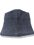 Zara man grey cashmere beanie hat