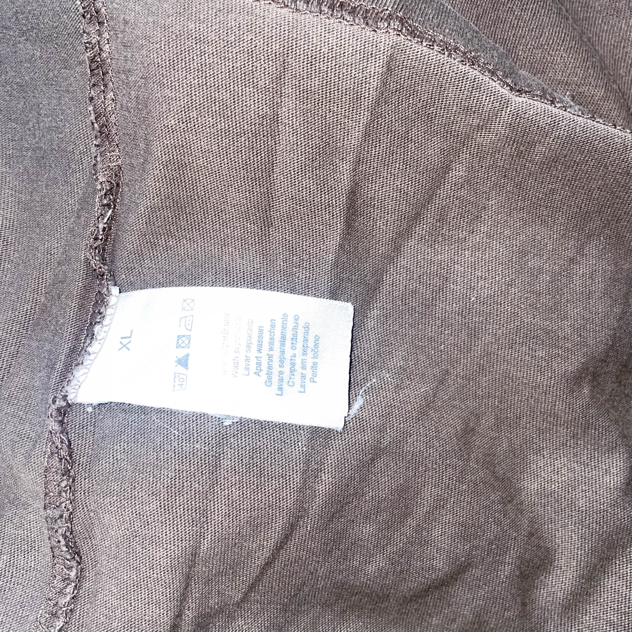 Vintage Jules brown regular fit XL tees