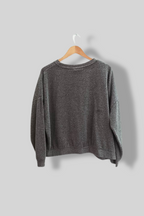 Riverdale grey pops chock lit shoppe print womens large sweatshirt