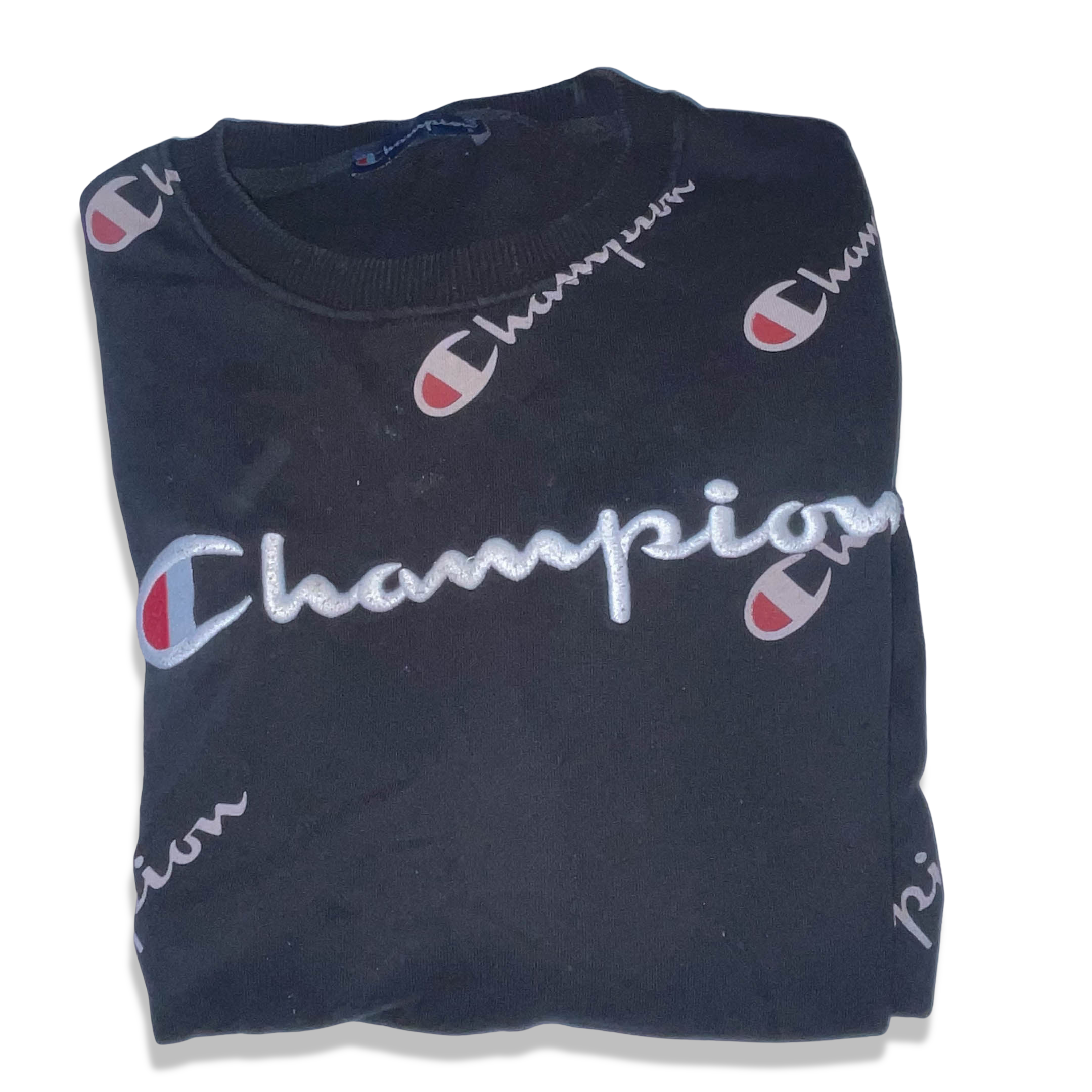 Vintage champion life mens  reserve wave crewneck black sweatshirt size S | 3663