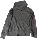 Vintage women's grey Under Armour full zip hoodie in XS| L 25 W 20| SKU 3724