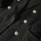 Zara made in Morocco Women's Double breasted black blazers in S| L 29 W 19| 3725