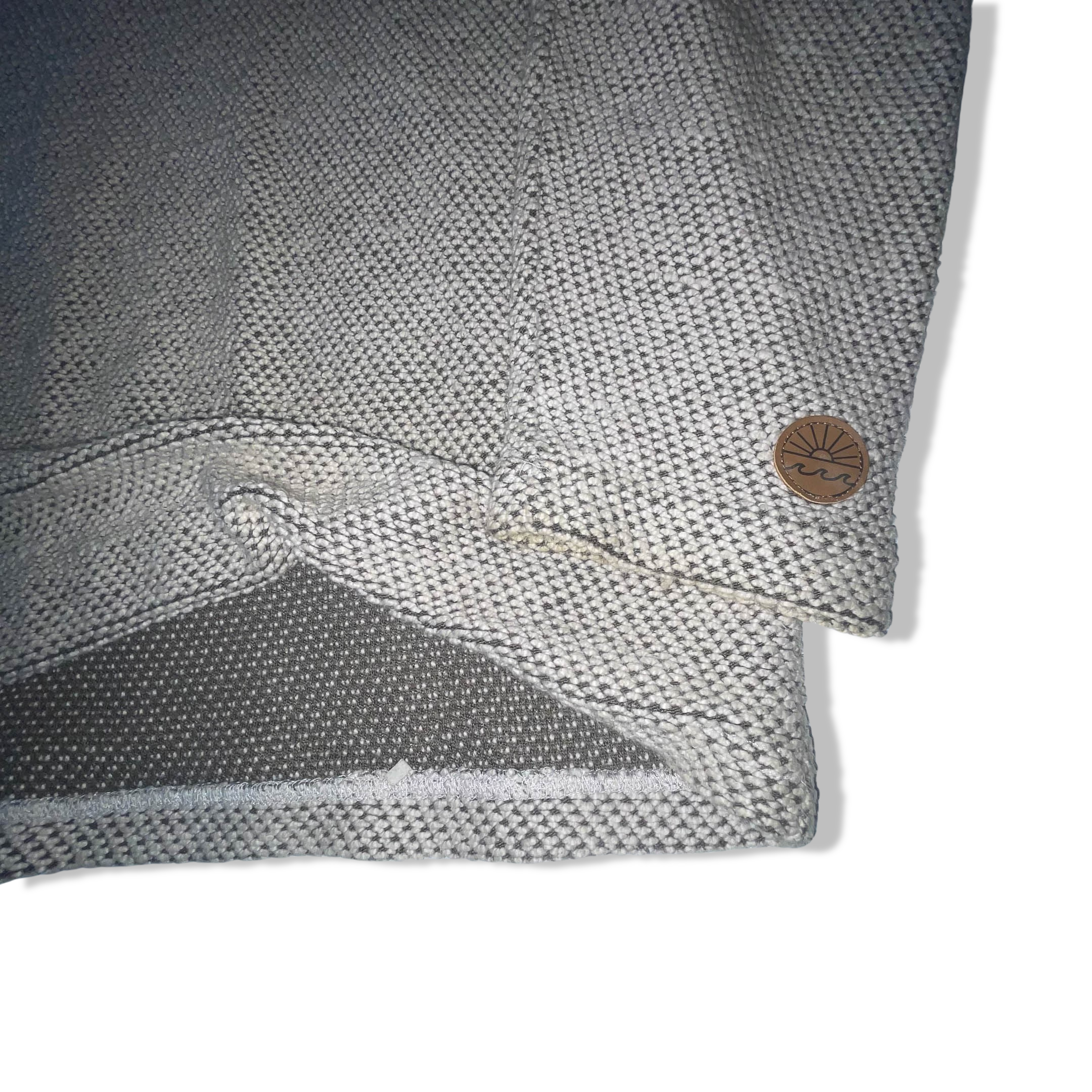 Vintage Crane cream 1/4 zip up mens medium sweatshirt