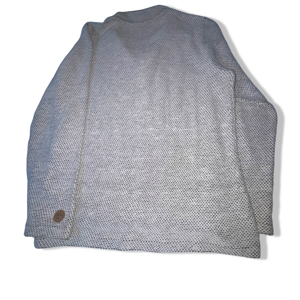 Vintage Crane cream 1/4 zip up mens medium sweatshirt