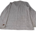 Vintage Crane cream 1/4 zip up mens medium sweatshirt