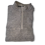 Vintage Crane cream 1/4 zip up mens medium sweatshirt