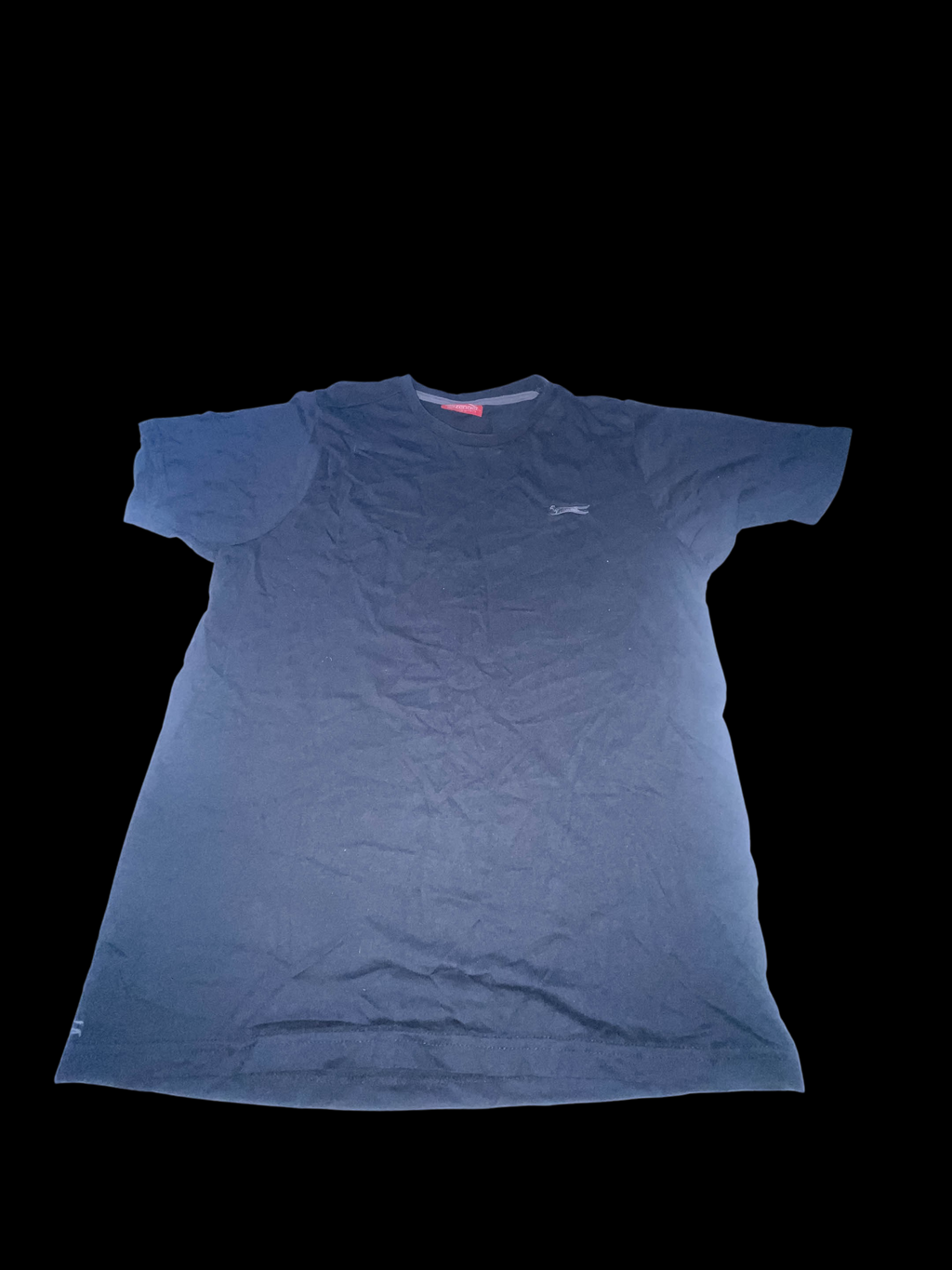 Vintage Plain black slazenger tees size S