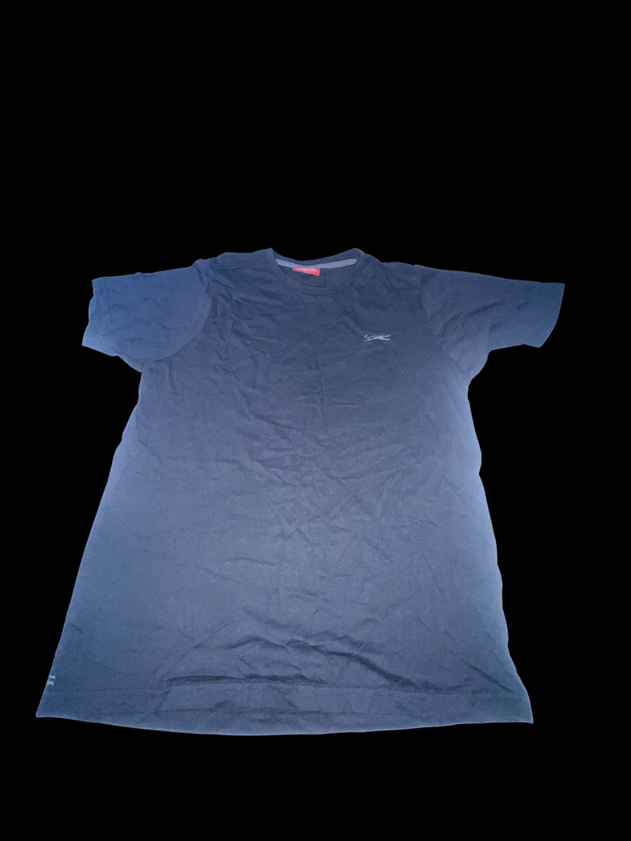 Vintage Plain black slazenger tees size S