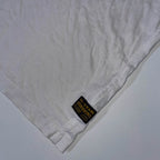 Vintage men's white G-star raw original denim large tees | L 27 W 20 | SKU 3685
