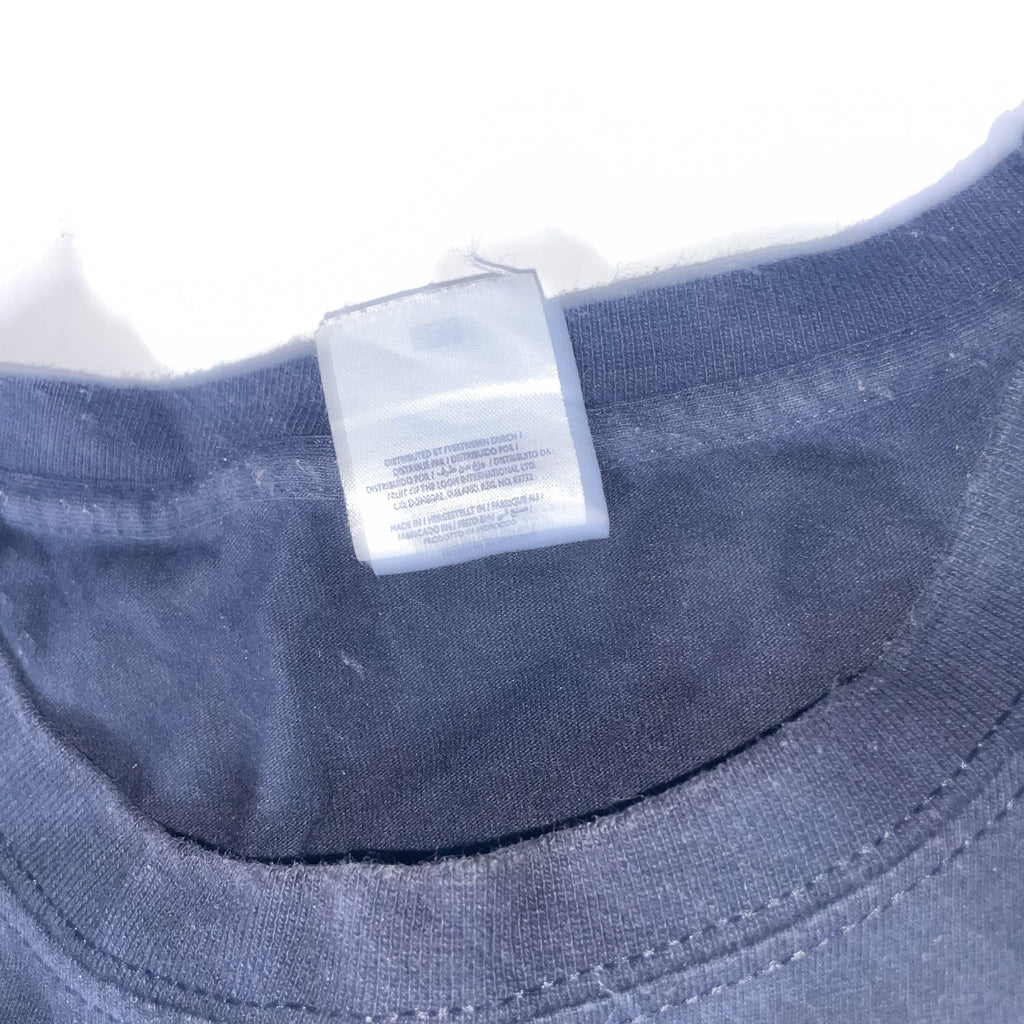 Vintage Black Vans big logo large classic tees