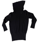 Vintage Black Oasis long sleeve turtle neck jumper in size 12| W16L 21| SKU 3727