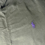 Vintage Polo Ralph Lauren Khaki Green Custom slim fit XL tees