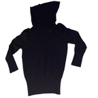 Vintage Black Oasis long sleeve turtle neck jumper in size 12| W16L 21| SKU 3727