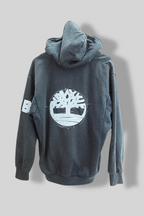 Vintage TBL grey graphics full zip up large hoodie