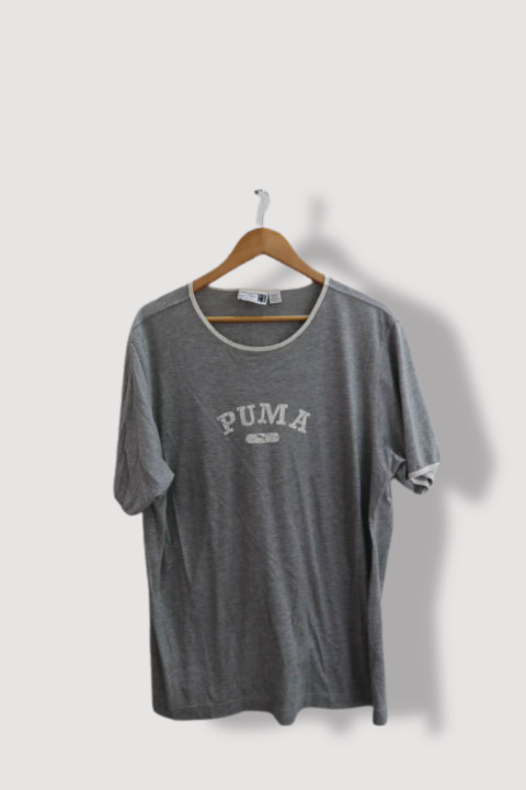 Vintage Grey Puma Print mens tees XXL