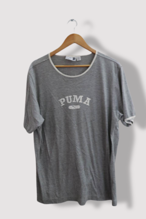 Vintage Grey Puma Print mens tees XXL