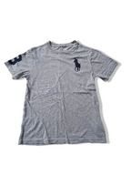 Vintage polo ralph lauren big logo small grey tees