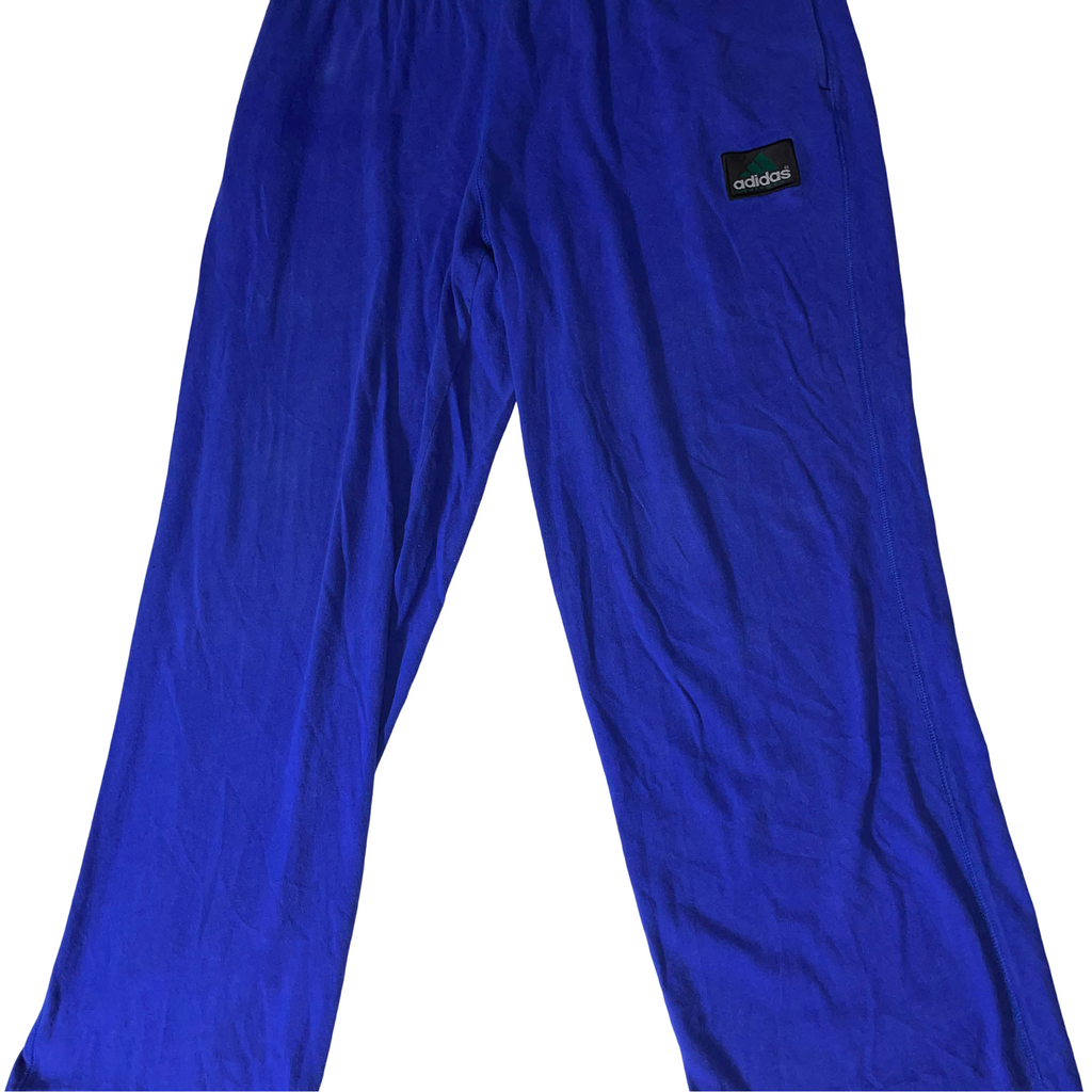 Vintage 90's Adidas Equipment blue sweat pant in L| L 34 W 28| SKU 3729