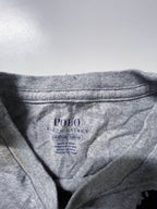Vintage polo ralph lauren big logo small grey tees